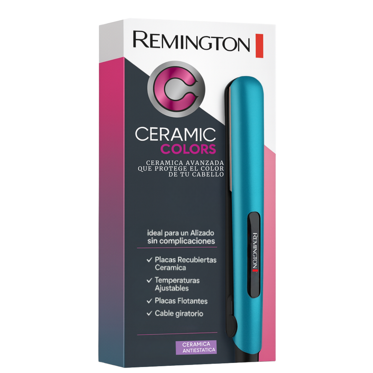 Alisador De Cabello Remington S1520 Ceramic Colors