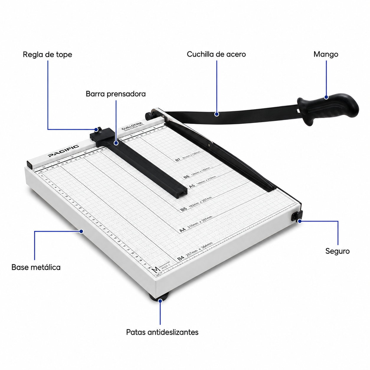 Guillotina Profesional Auto Afilable (300mm x 380mm) 11005