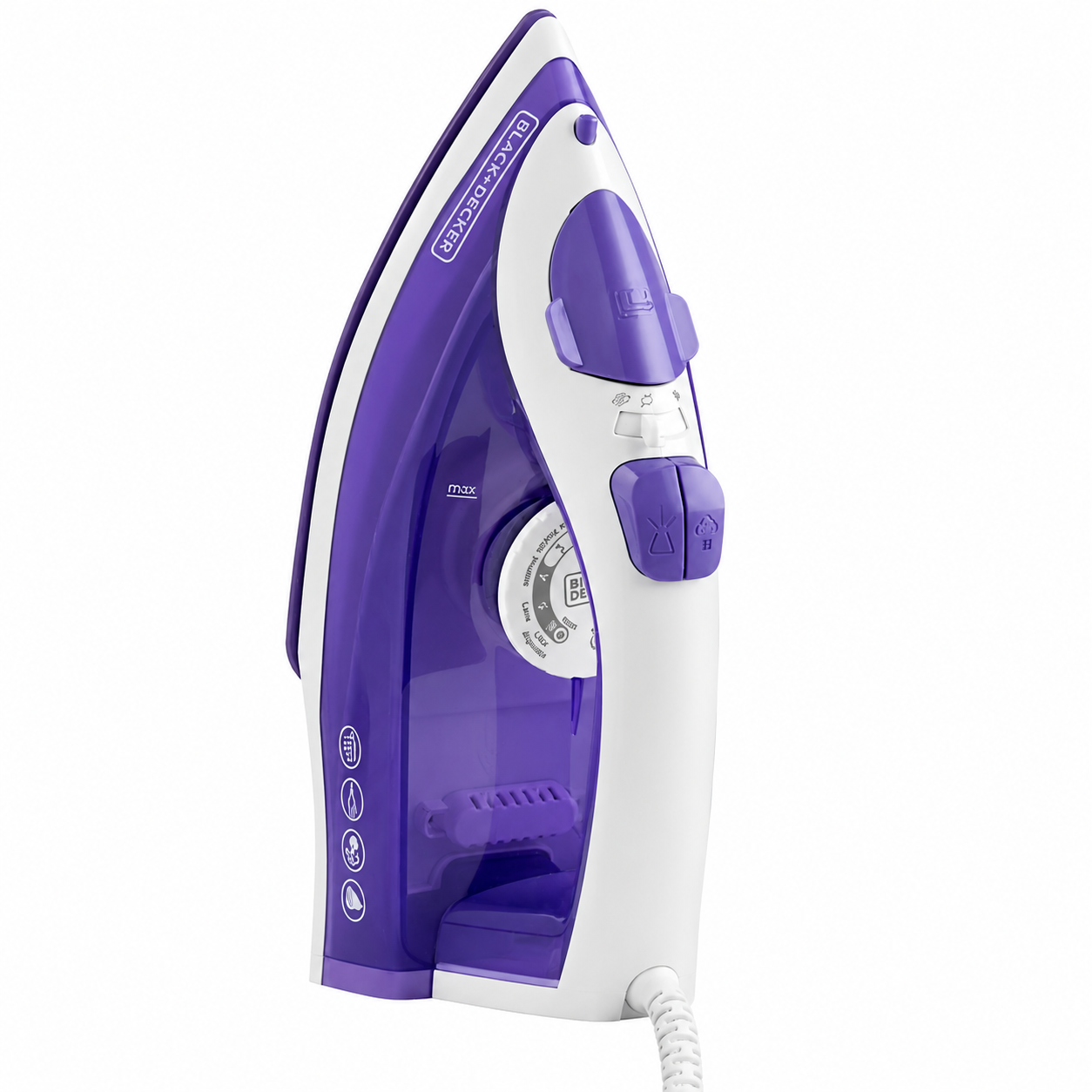 Plancha de Ropa con Rociador de Vapor Black+Decker BD204-CL