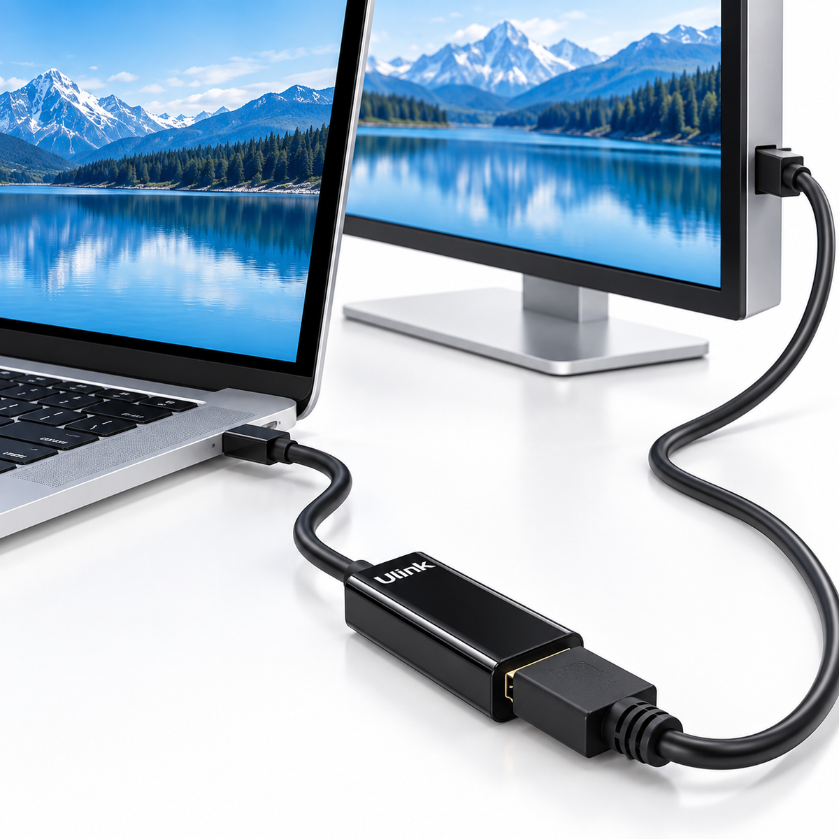 Adaptador Mini Displayport a HDMI  4K / 2K / FHD Thunderbolt
