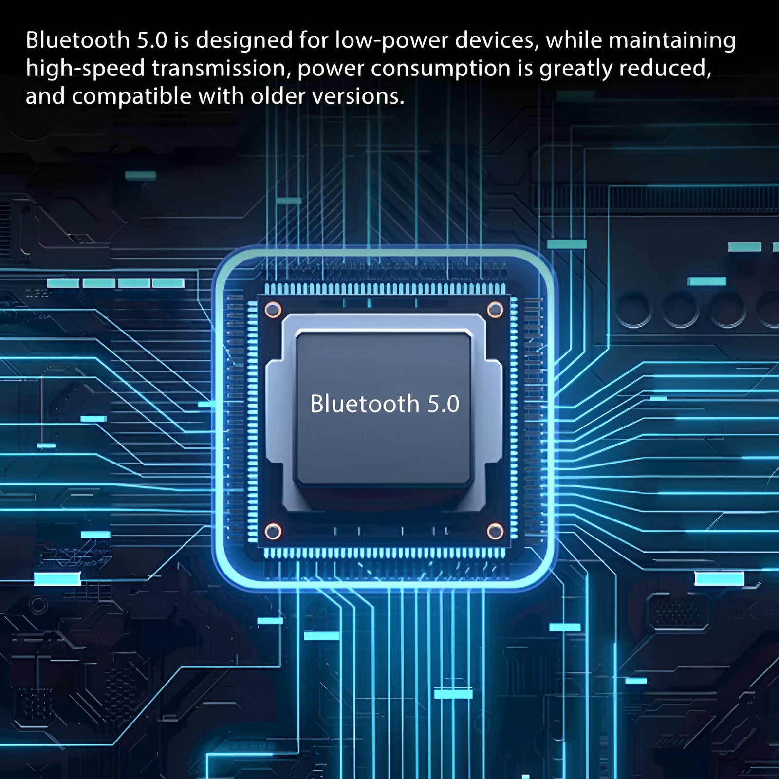 Transmisor FM Bluetooth + Puerto Quick Charge 20W 12/24V RGB