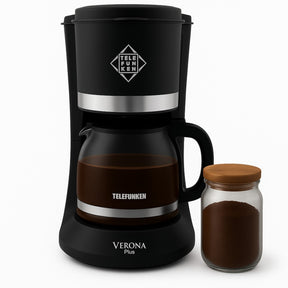 Cafetera Eléctrica Keep Warm Verona Plus 1.2L Filtro Lavable