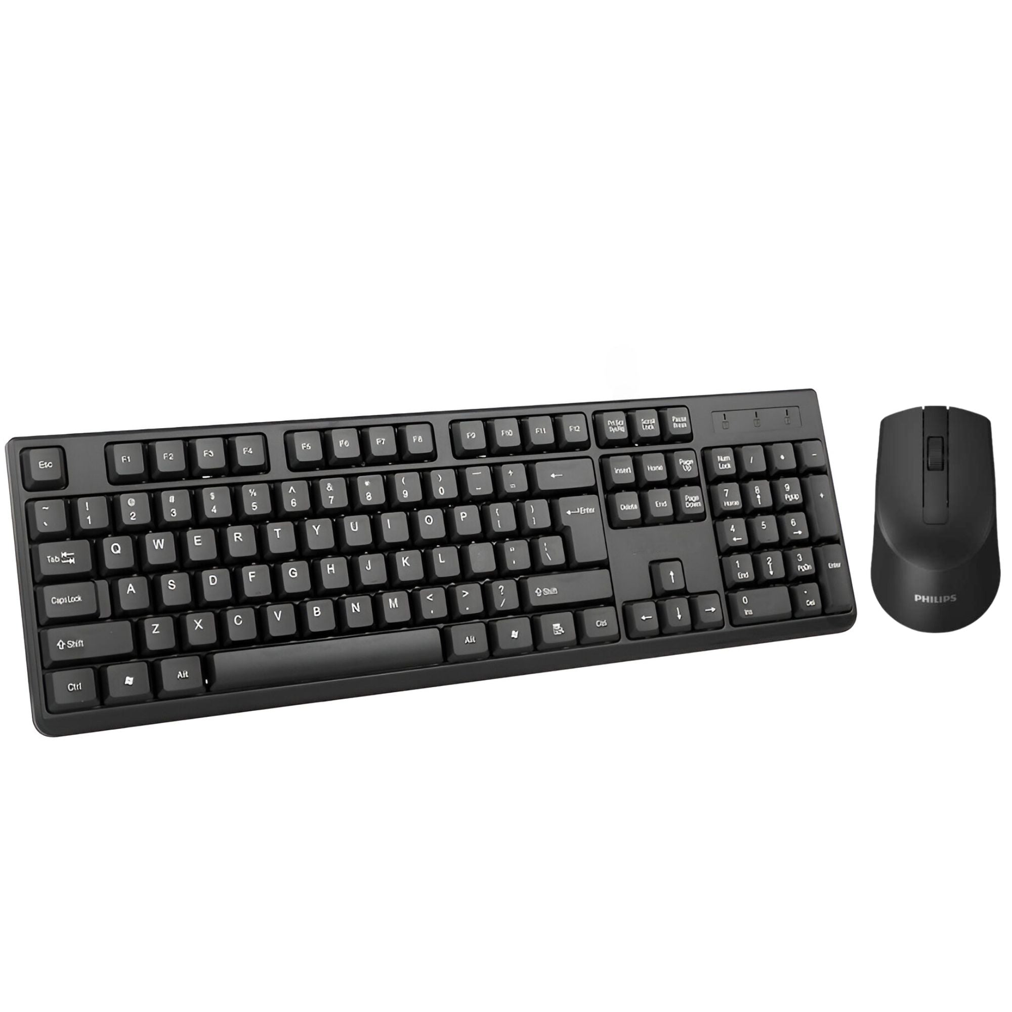 Mouse y Teclado Inalámbrico Philips Quiet Edition USB 2.4Ghz