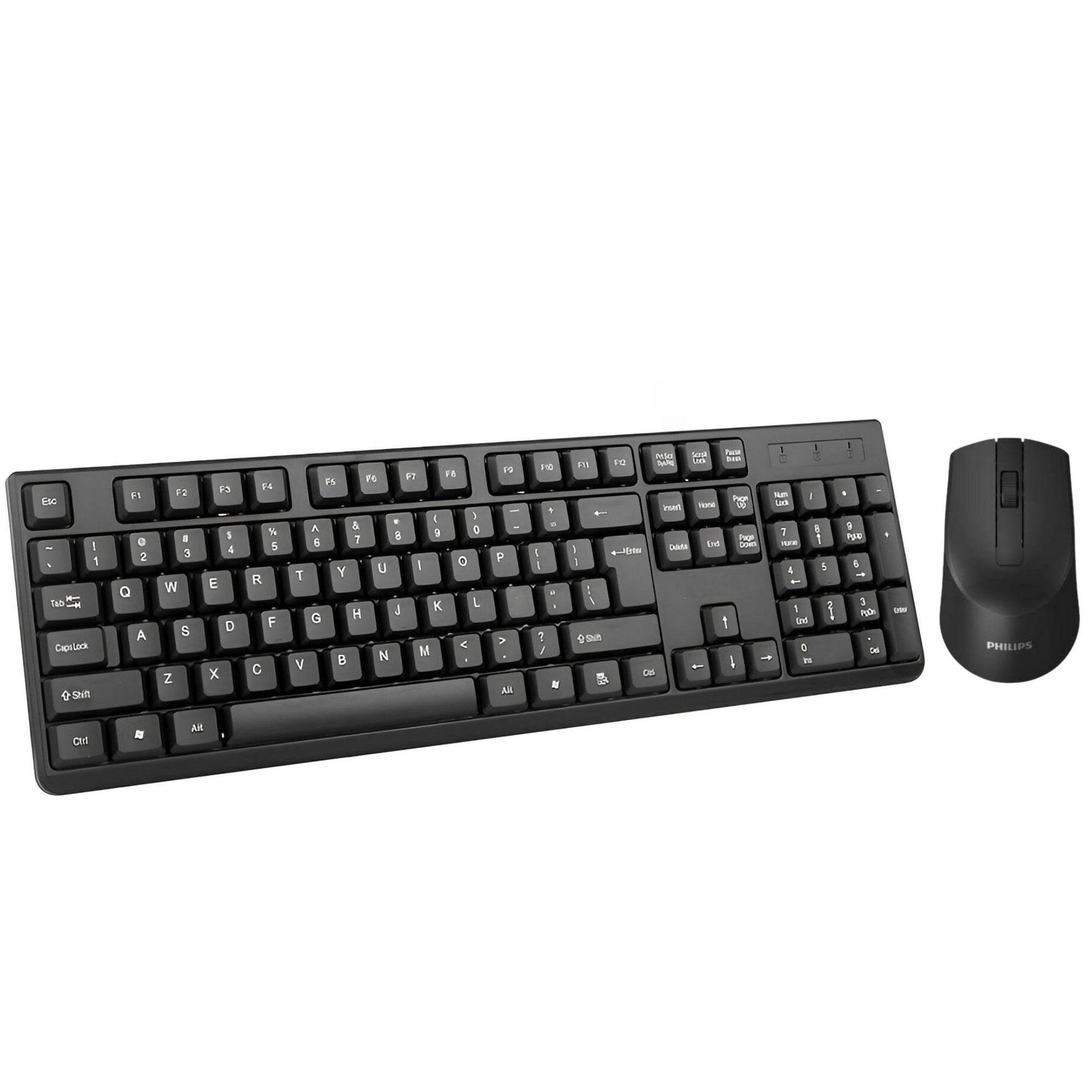 Mouse y Teclado Inalámbrico Philips Quiet Edition USB 2.4Ghz
