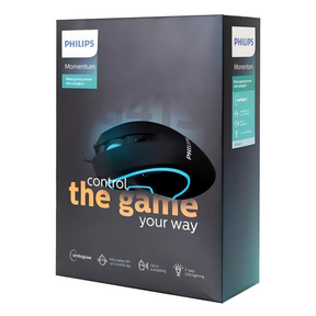 Mouse para Gamers Philips G413 Full RGB 6000 DPI - 6 Botones