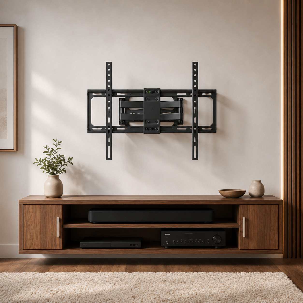 Soporte de TV Premium con Brazo de 58cm para TV de 32” a 80"