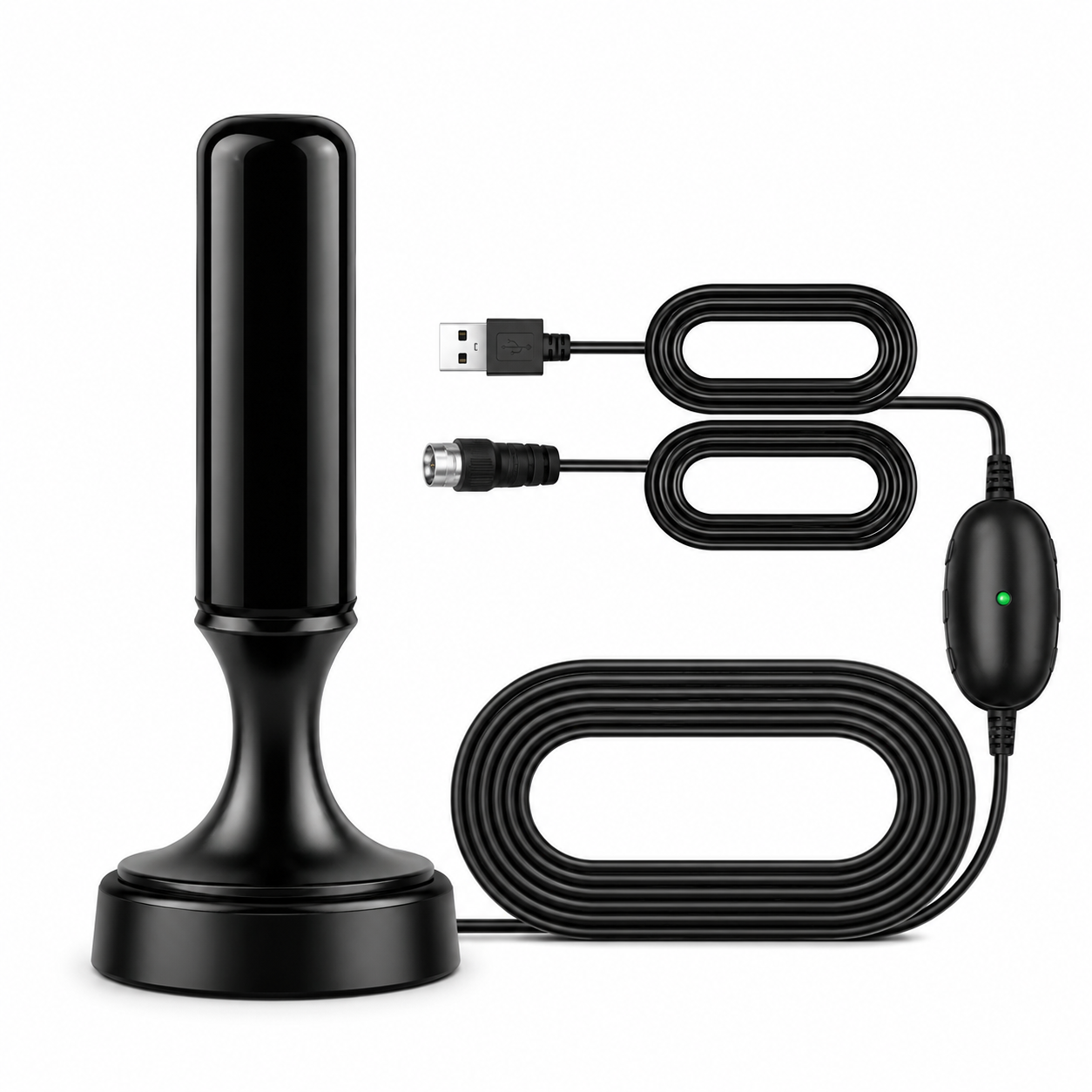 Antena de TV Digital Amplificada 5MT 4K Ultra HD / FHD TL590
