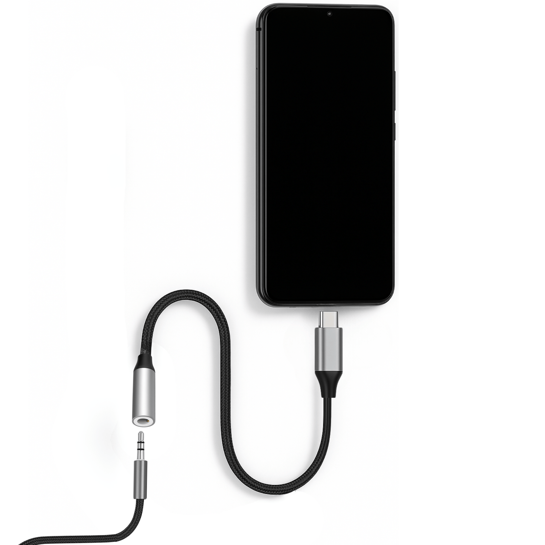 Adaptador USB-C para Audifonos Jack 3.5mm Premium Audio