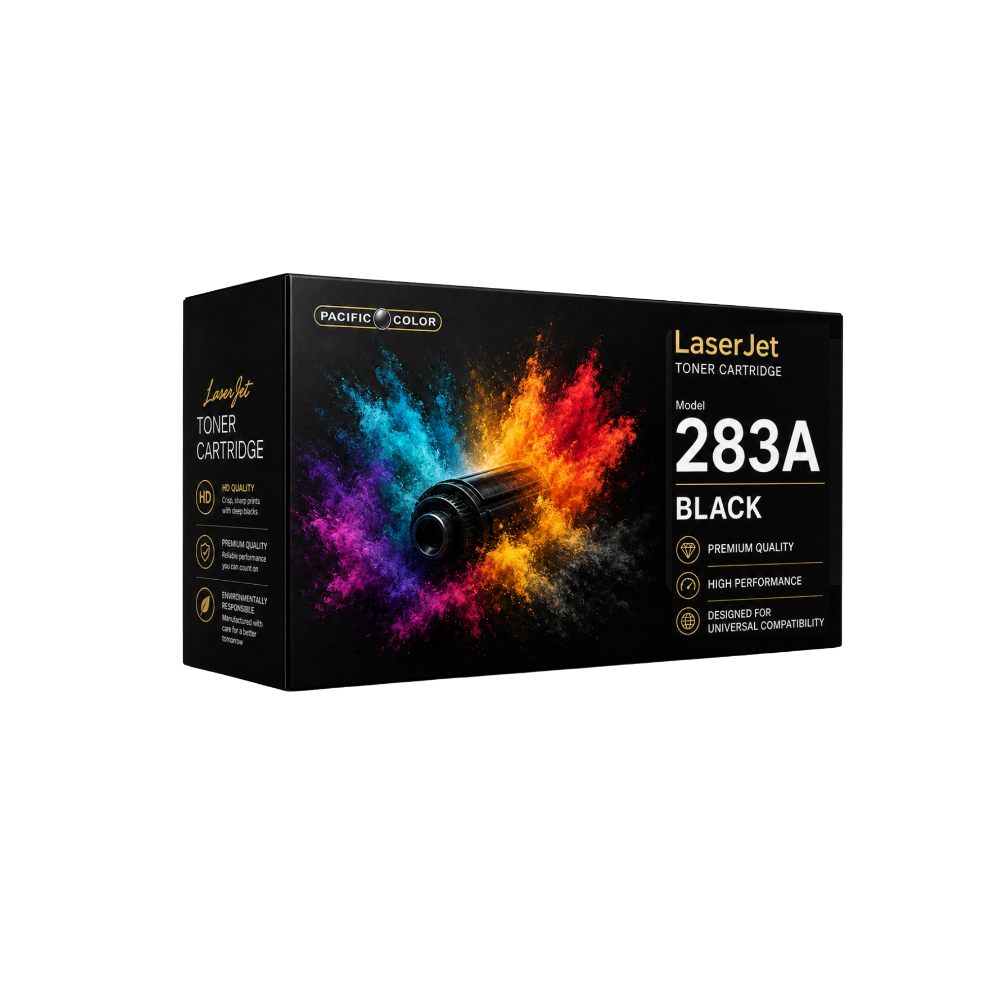 Toner Alternativo Pacific para Impresoras HP 283 | 83A X L
