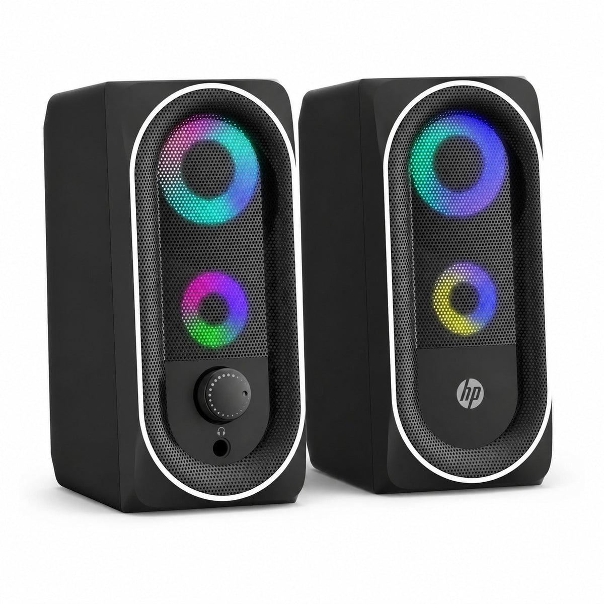 Parlante USB HP de 6W Estéreo con Iluminación Rgb DHE-6001