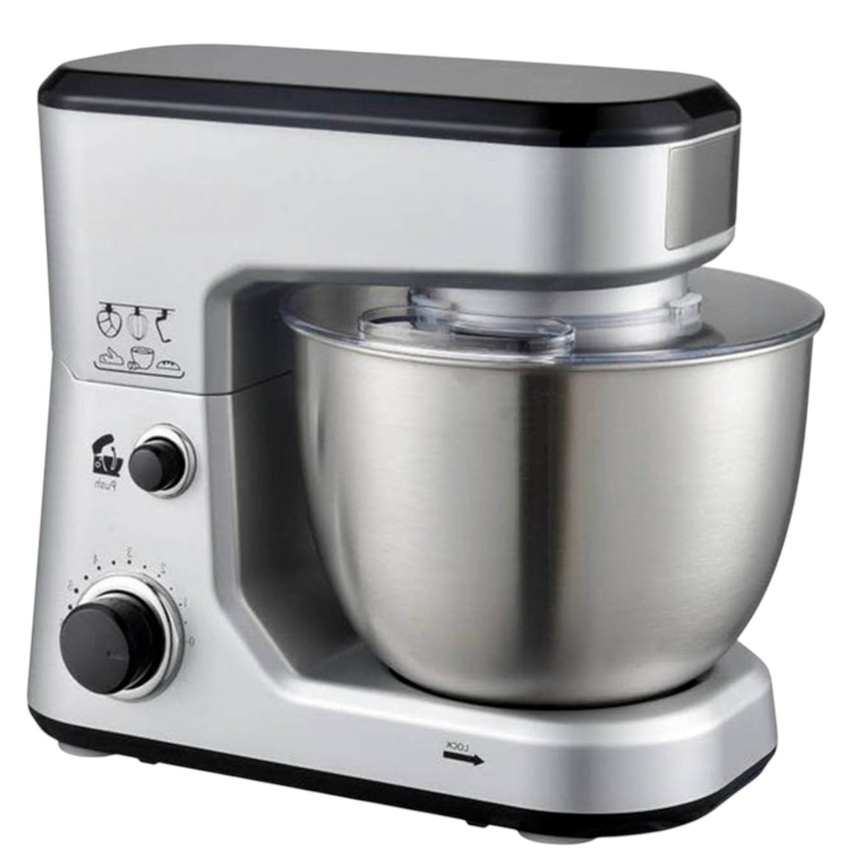 Batidora Irt Pedestal Retro BP700VS 700W Silver - Gris / Tamaño Único