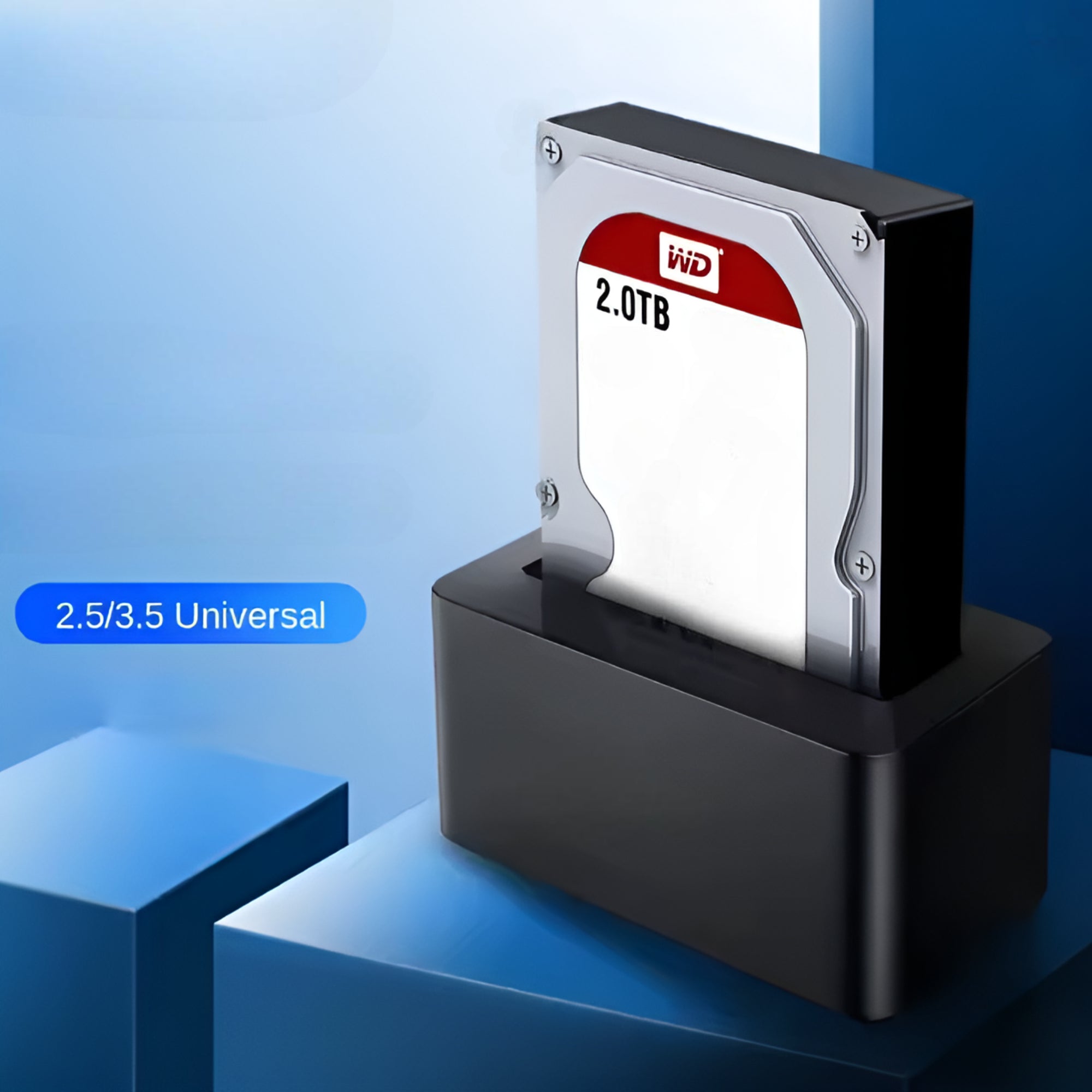 Lector de Discos SATA USB 3.0 High Speed Dock Station DCK300