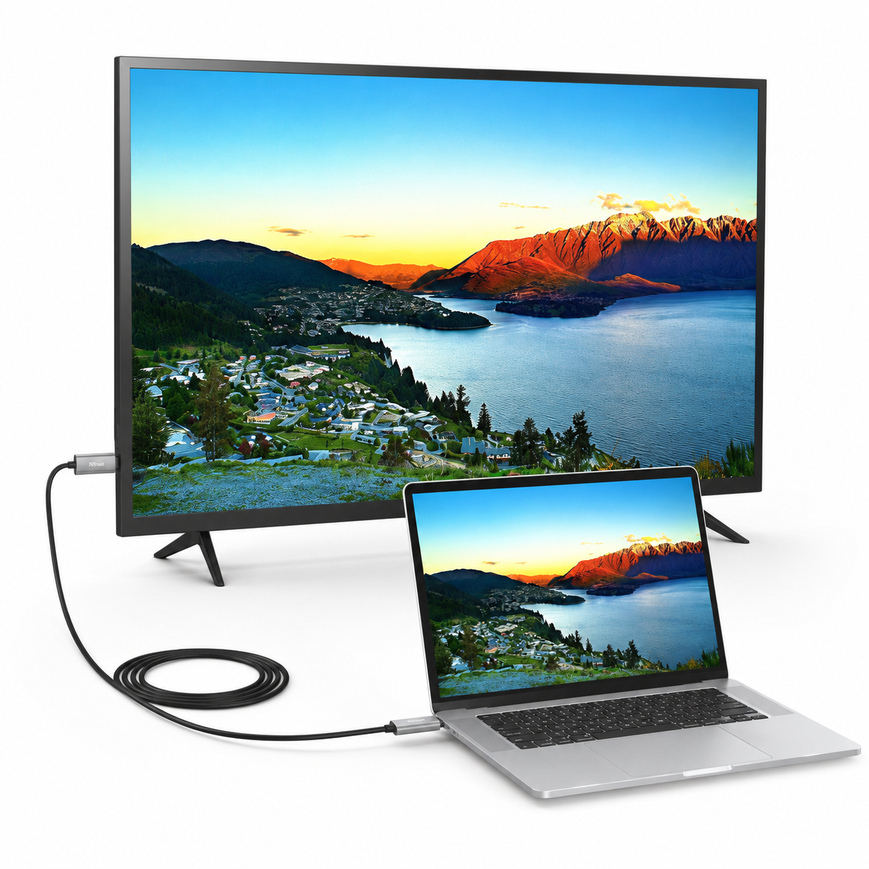 Cable HDMI a USB C Trust Calyx 4K Profesional 1.8m Hz