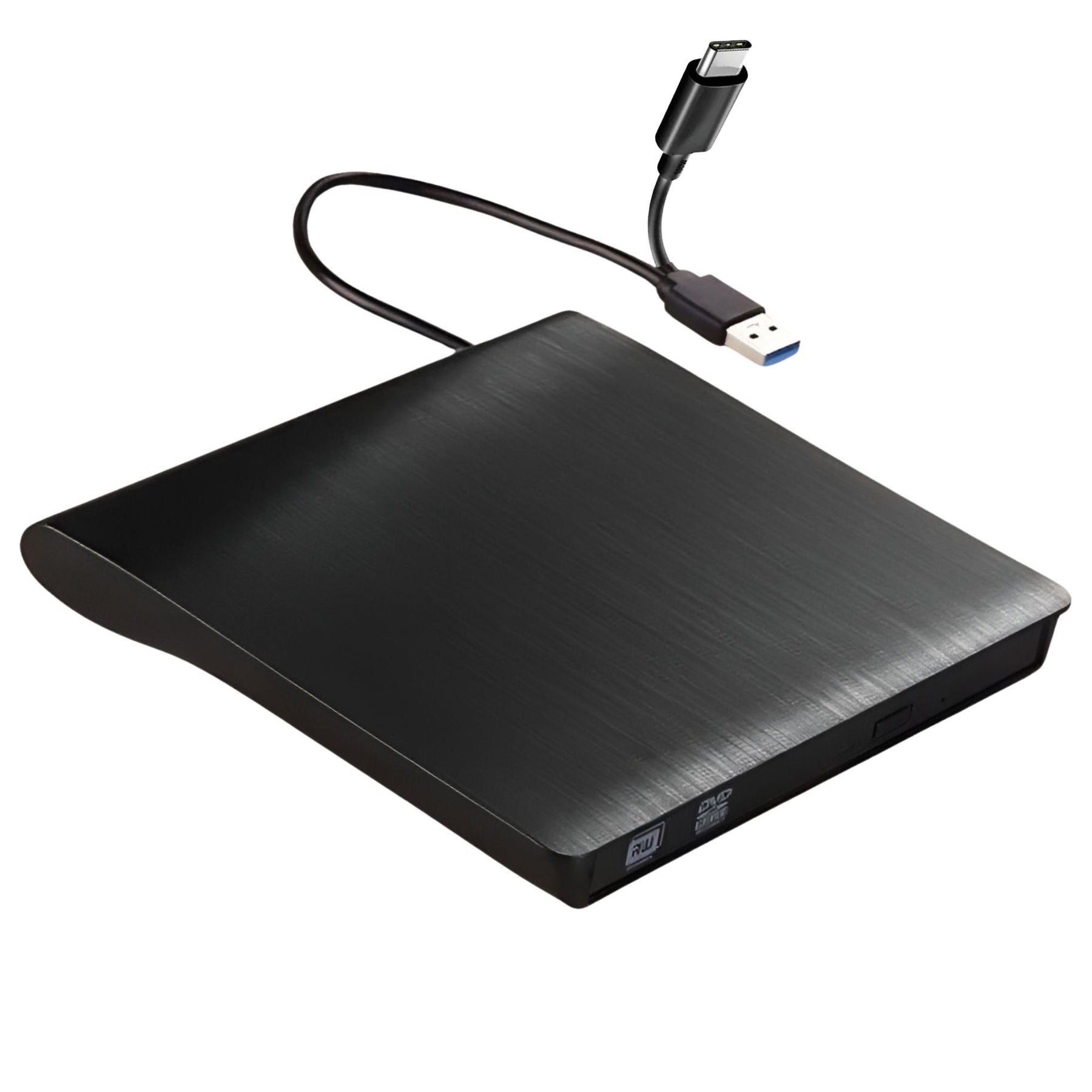 Grabador y Lector Externo de CD/DVD Dual USB / USB-C RD12X