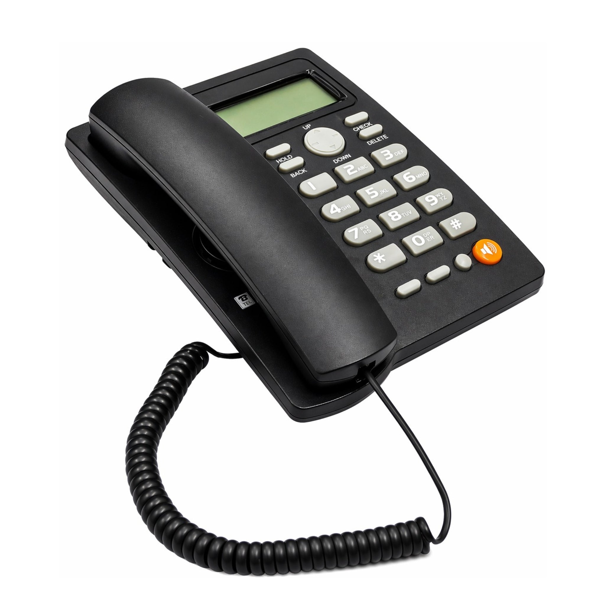 Teléfono De Red Fija Uniden Con Manos Libre Sobre Mesa 7413
