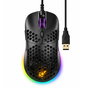 Mouse Gamer DGX Core RGB 7200 DPI Max Ergonómico
