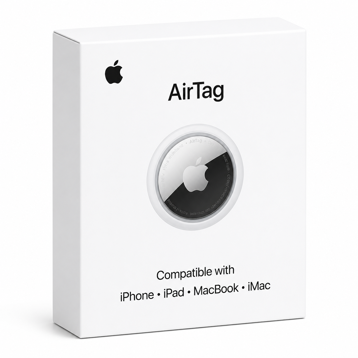 GPS Rastreador Multi uso Apple AirTag WaterProof White