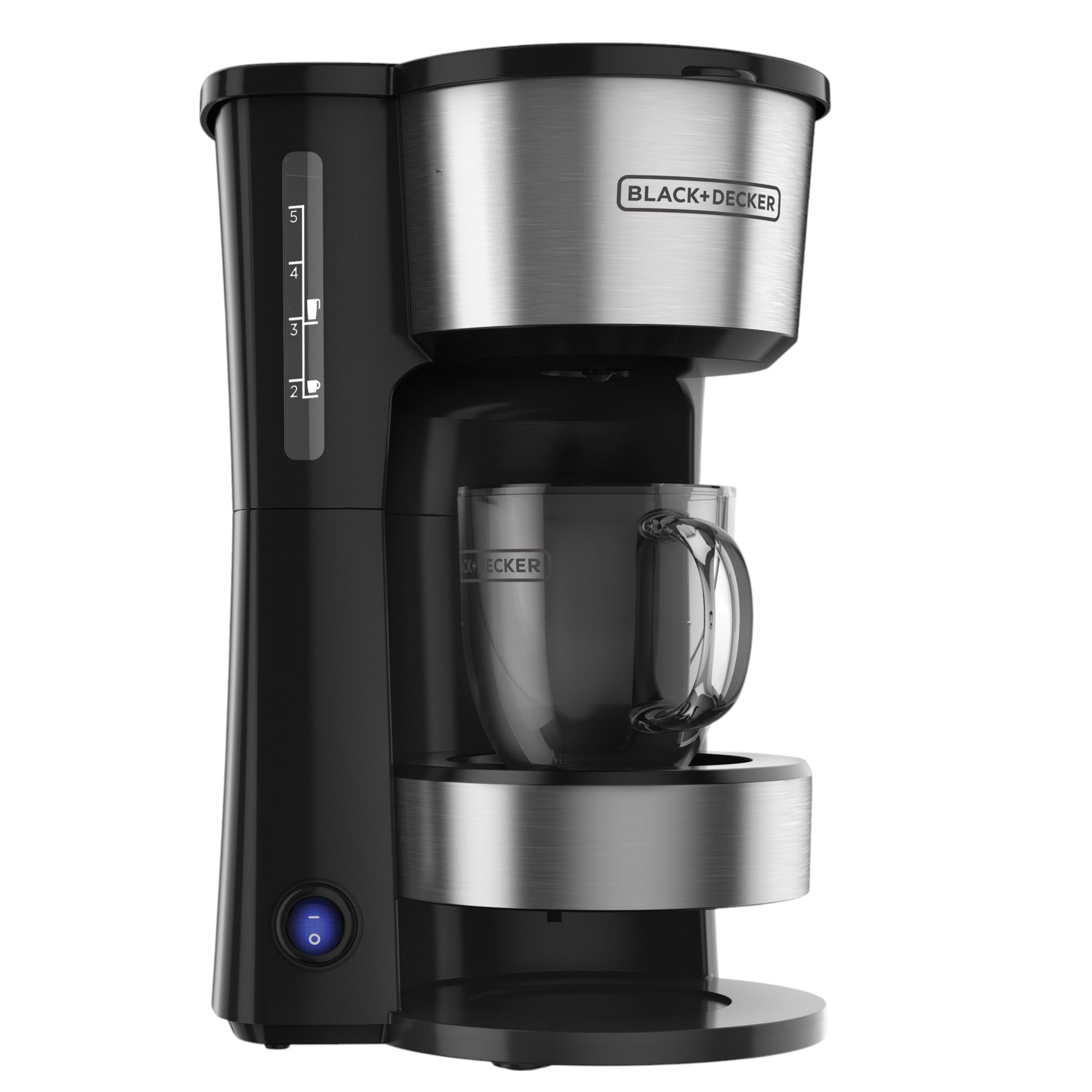 Cafetera Black + Decker 4 En 1 para 5 Tazas + Filtro Permanente