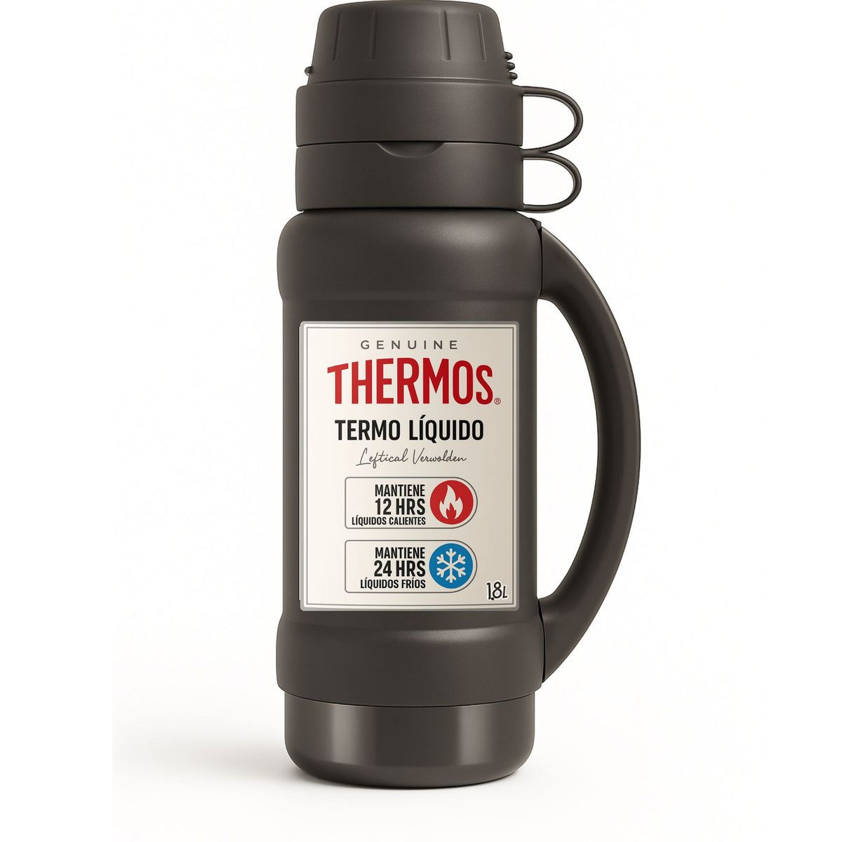 TERMO Para Líquidos 1.8 Litros THERMOS 35-180-C8 Black