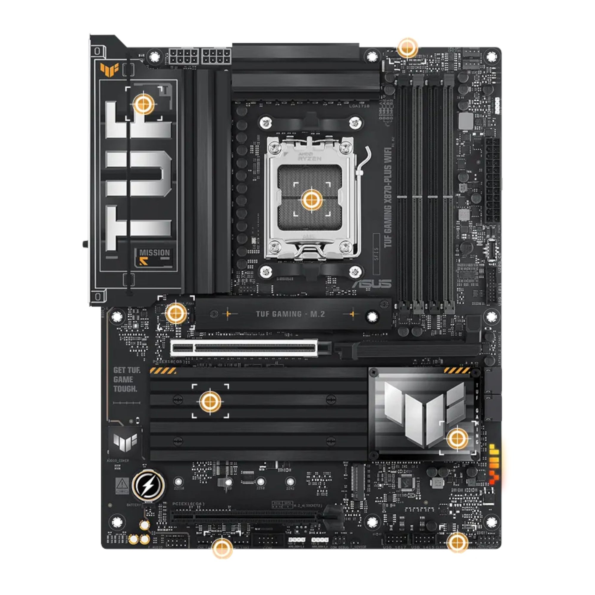 Placa Madre Asus TUF X870-PLUS AMD RYZEN 7000-9000 AM5 DDR5 PCI-E 5.0