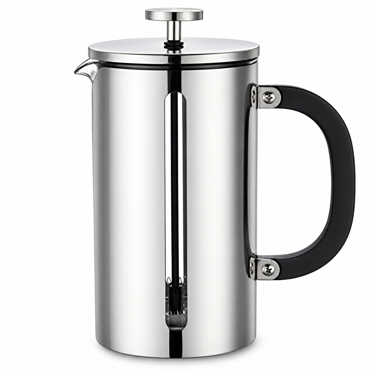 Cafetera Francesa Premium de Acero Inoxidable Cuiscent 1LT