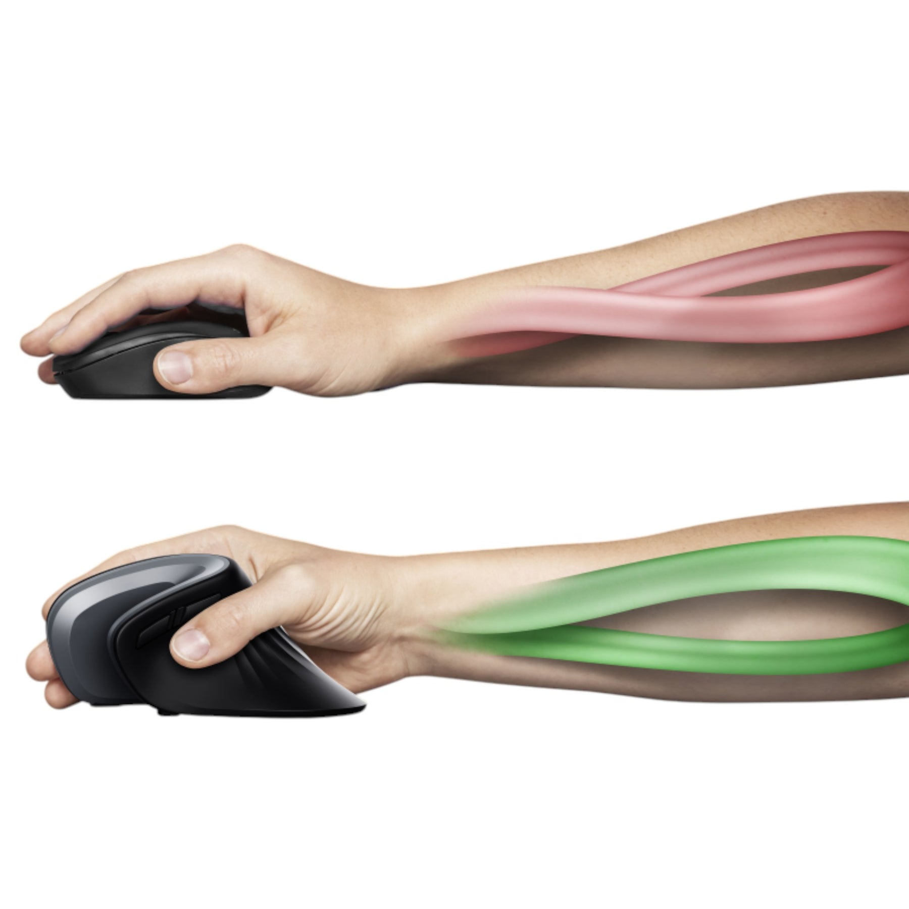 Mouse Vertical Inalámbrico Ergonómico Trust Verro Pro 2.4Ghz