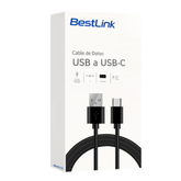 Cable de Datos USB a USB-C 1MT para Android Auto y  CarPlay
