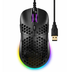Mouse Gamer DGX Core RGB 7200 DPI Max Ergonómico