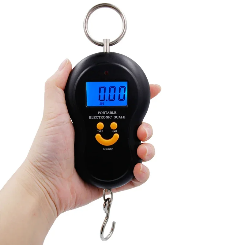 Pesa Digital Multiuso Portátil de Gancho Colgante 50KG MAX