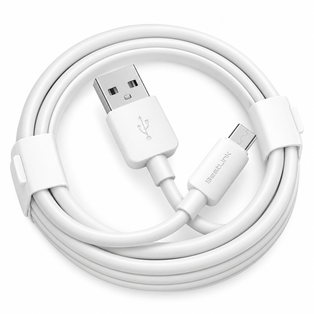 Cable de Datos Fujitel Micro USB 1MT Blanco USBMICRO01B