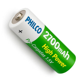 PILA RECARGABLE AA PRECARGADA 2700 MAH ALTA CAPACIDAD