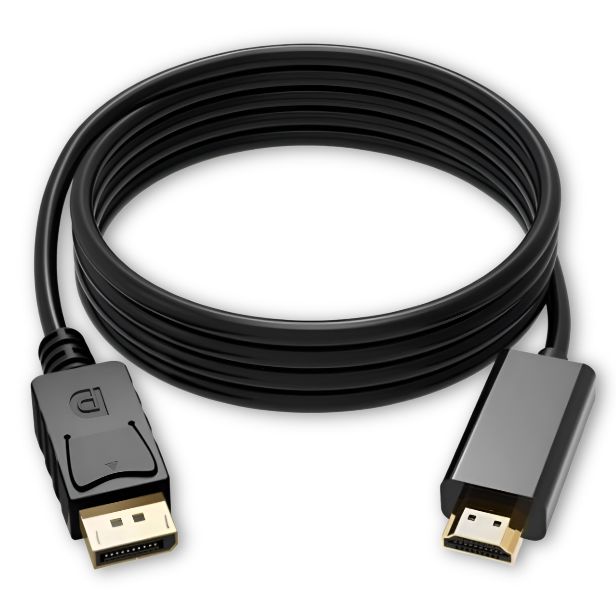 Cable DisplayPort DP a HDMI 4K Ultra HD 1.8m Reforzado