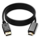 Cable DisplayPort DP a HDMI 4K Ultra HD 1.8m Reforzado