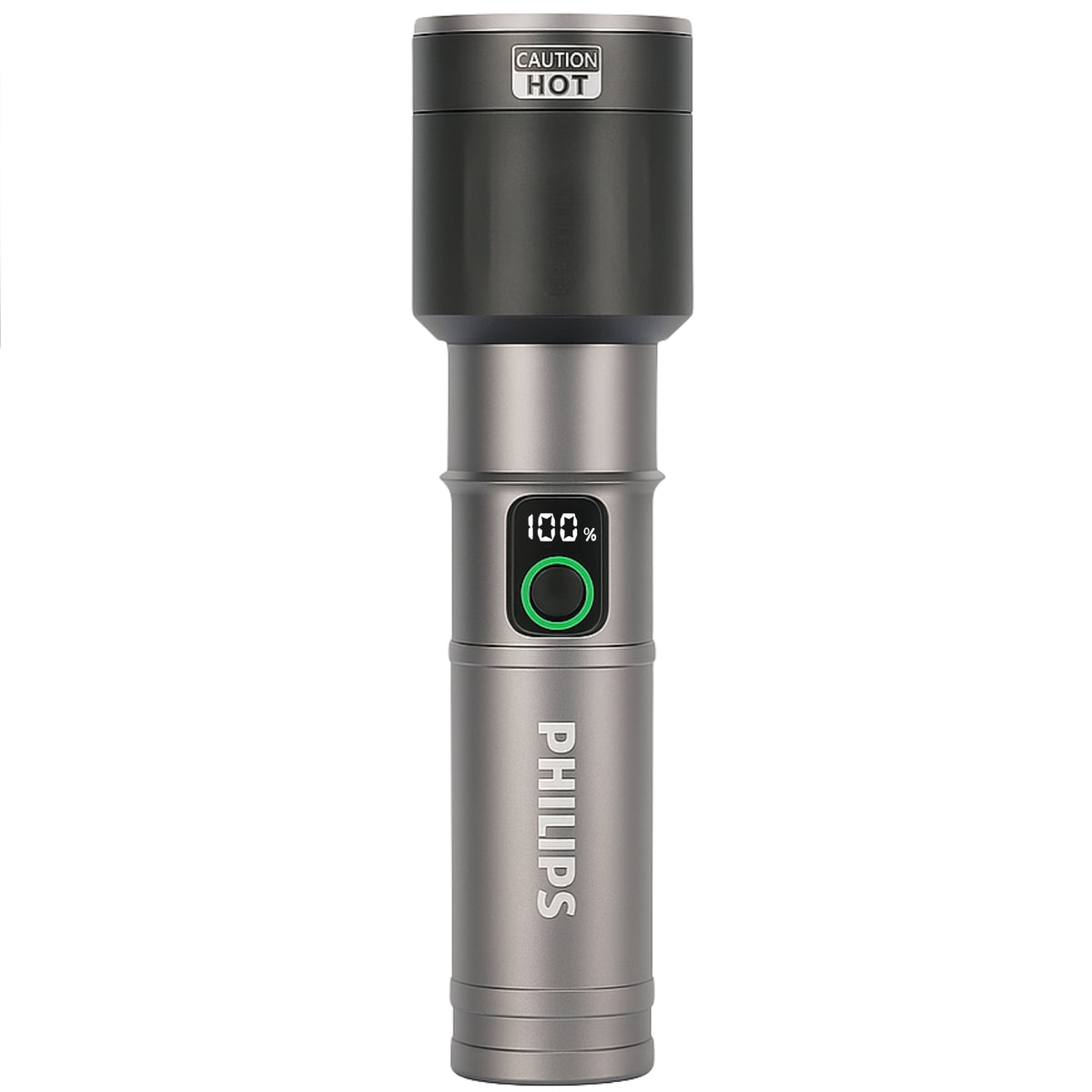 Linterna LED 60W High Power Zoom Aluminium USB-C Recargable