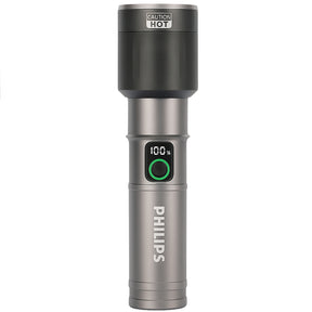 Linterna LED 60W High Power Zoom Aluminium USB-C Recargable