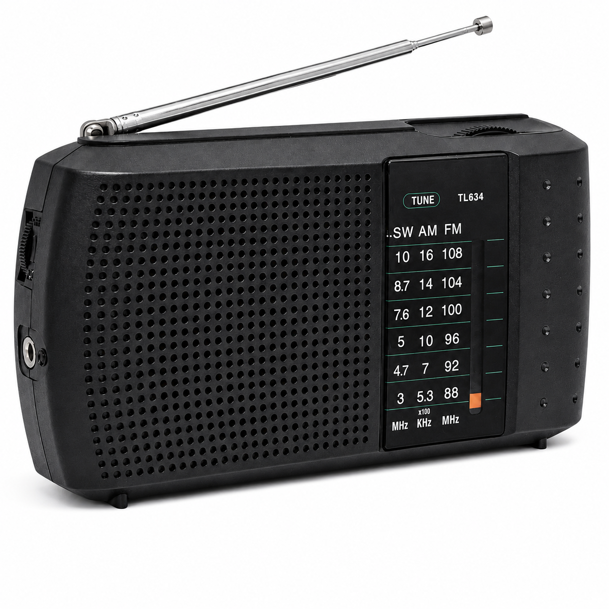 Radio Portátil de Bolsillo Multibandas AM/ FM / SW TL634