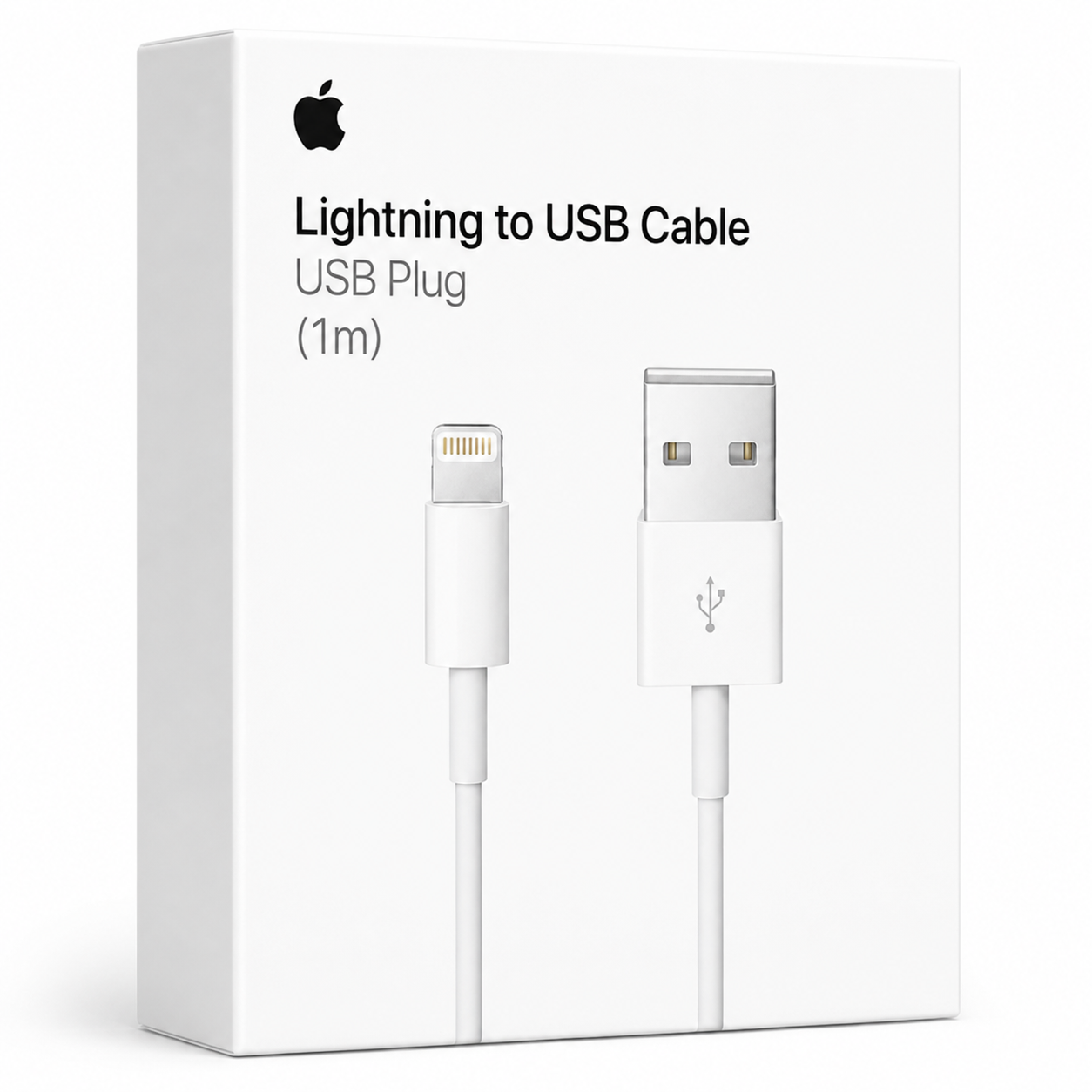 Cable de Datos Apple Lightning a USB Original 1 Metro