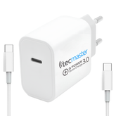 Cargador Type-C Tecmaster Power Delivery 20W SEC TM-200524