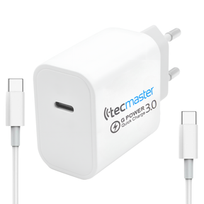 Cargador Type-C Tecmaster Power Delivery 20W SEC TM-200524