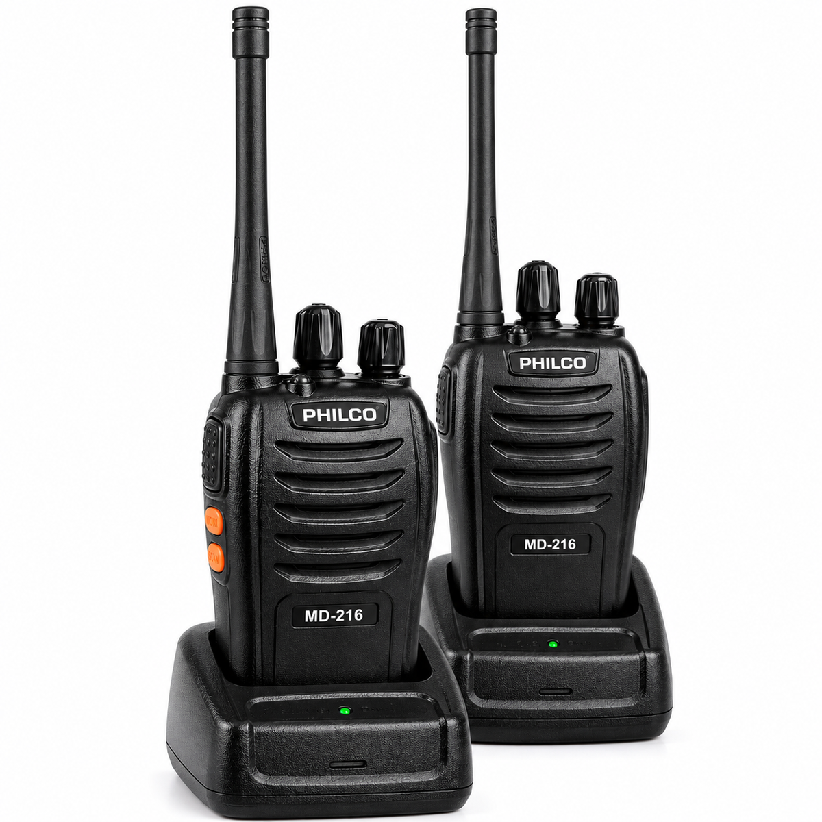 KIT de 2 Radio Transmisores Philco Walkie Talkie 16KM MD-216