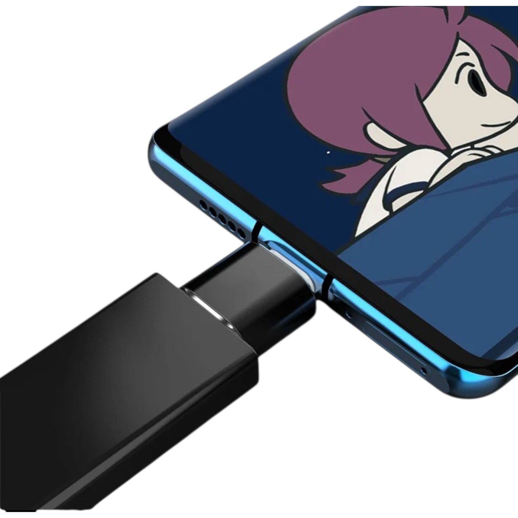 Adaptador OTG  USB-C A USB Multiplataformas Smartphone y PC