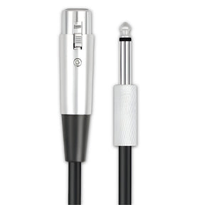 Cable de Audio XLR Macho a Jack 6,3mm Profesional 10 Metros