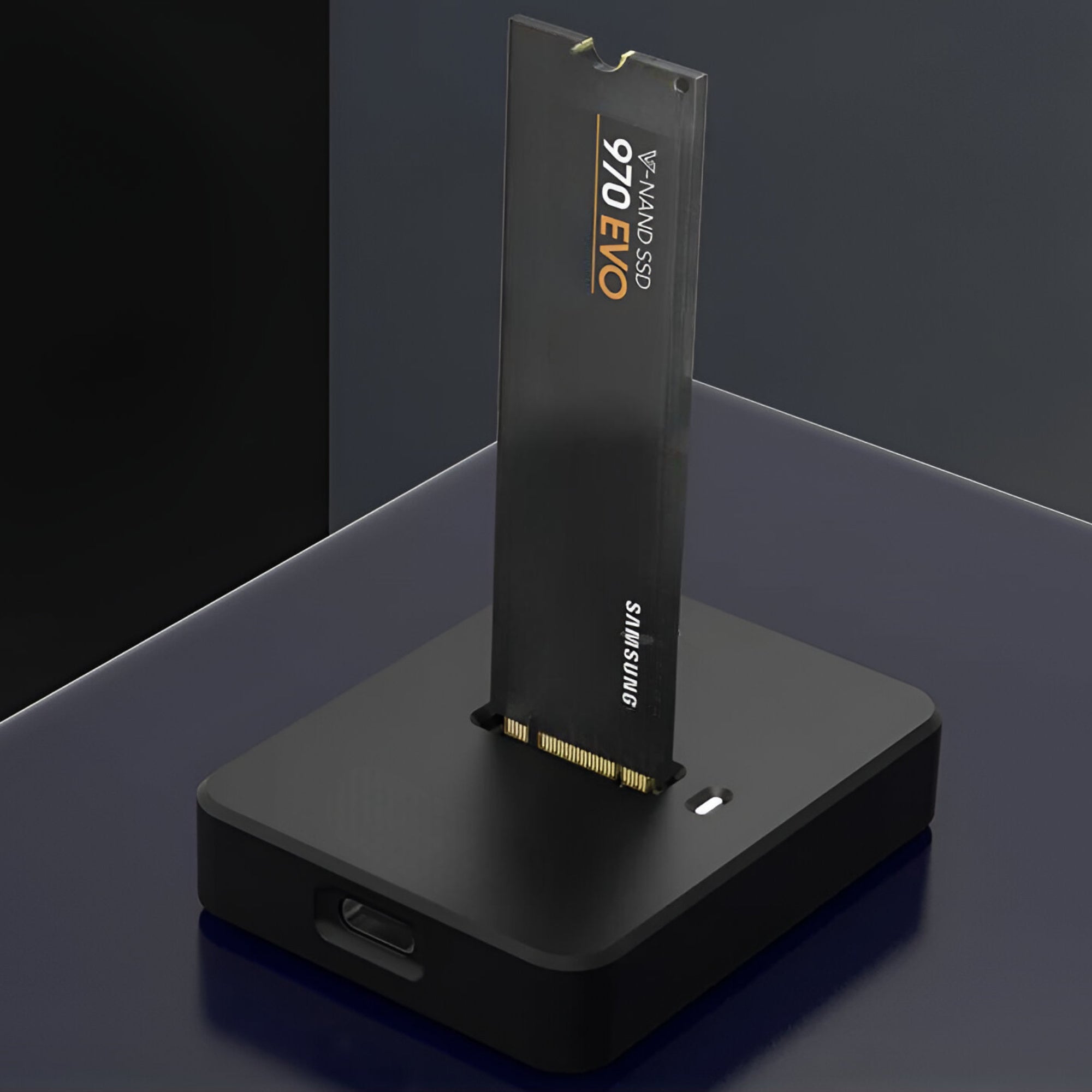 Lector de Discos SSD M.2 Dock Station USB 3.0 + USB-C DCKM2