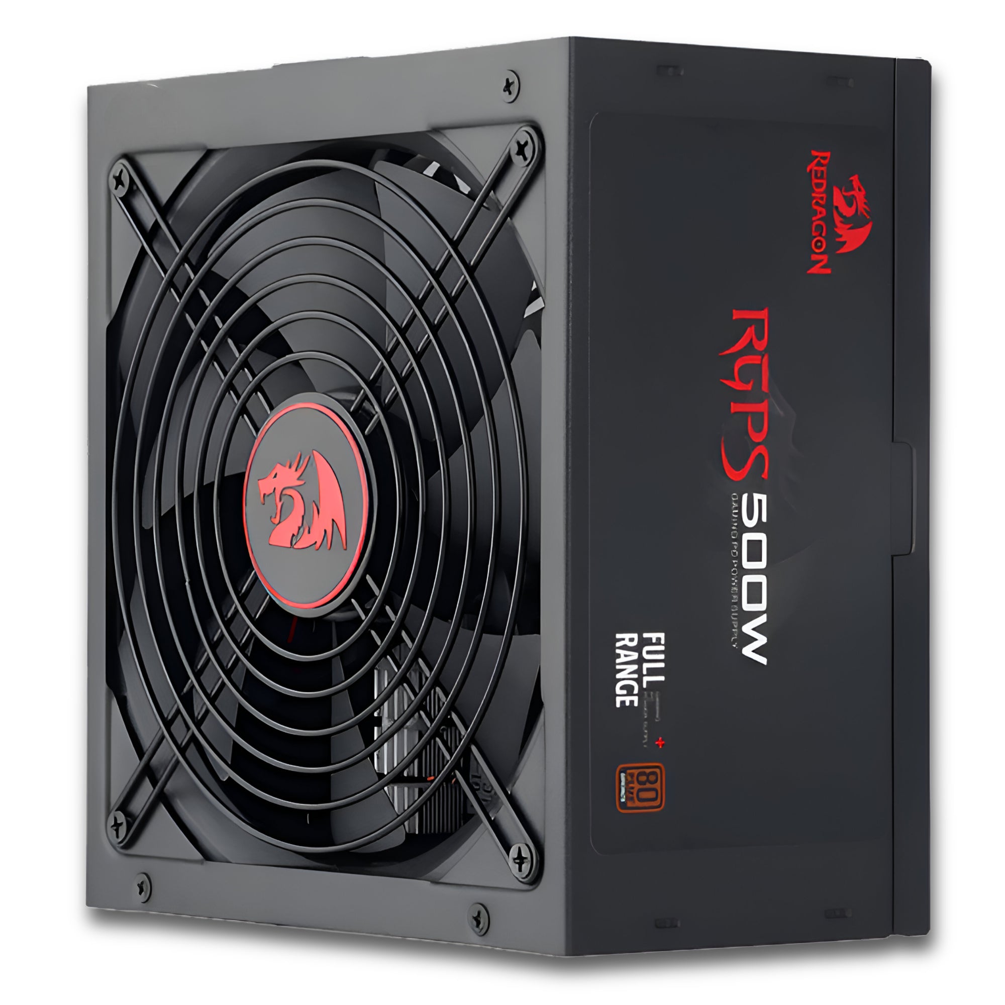Fuente De Poder Gamer Redragon 500W 80 Plus Ultra Estable