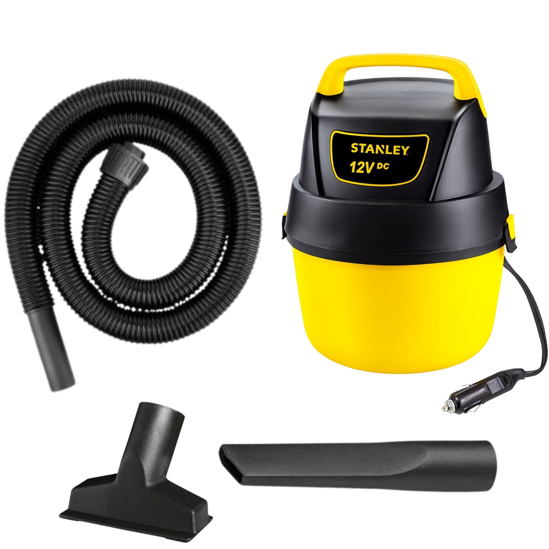 Aspiradora Portátil 12V Para Auto Stanley 3,8 LT Wet & Dry