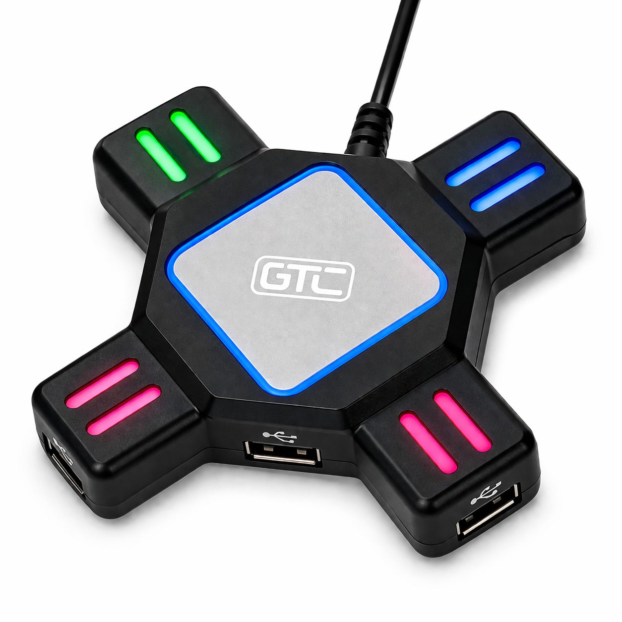 Hub Adaptador de Consolas para Teclado-Mouse Multiplataforma
