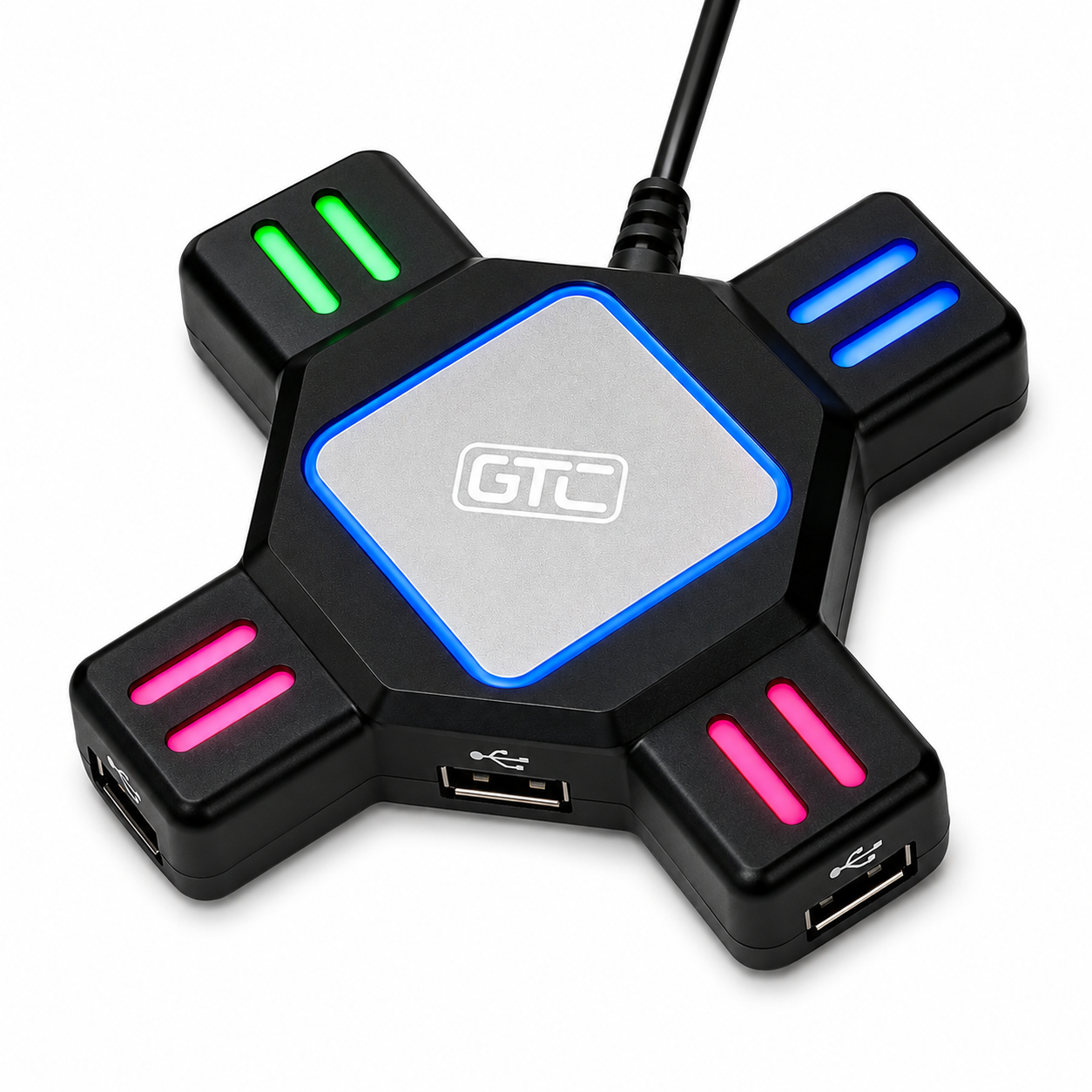 Hub Adaptador de Consolas para Teclado-Mouse Multiplataforma