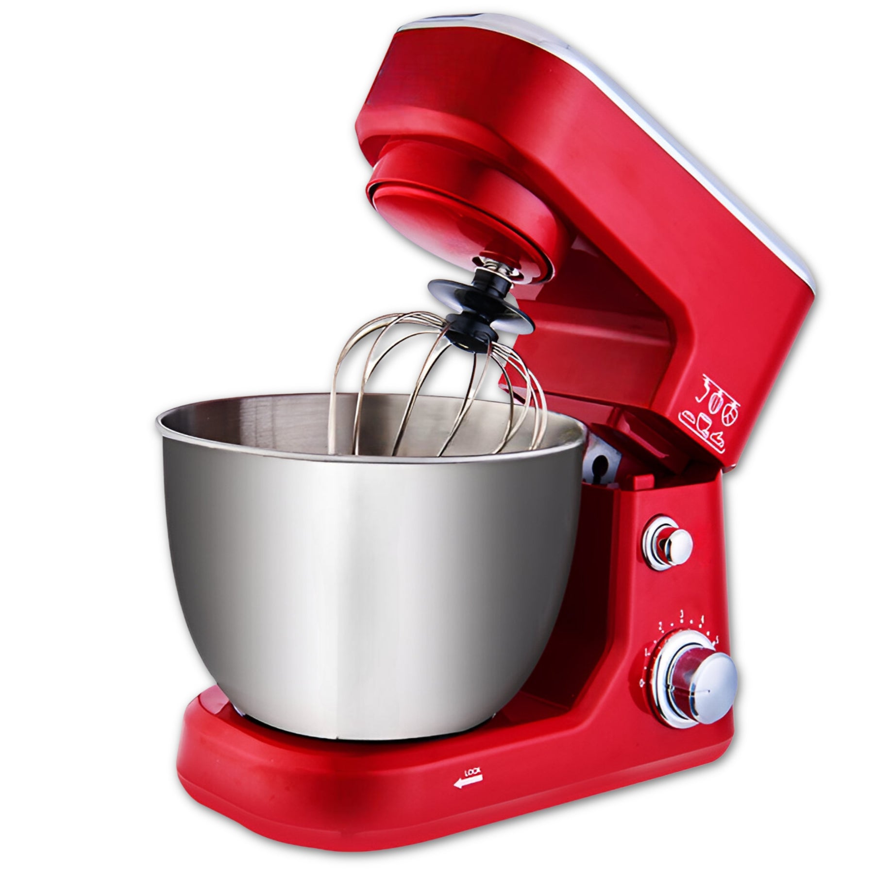 Batidora Irt Pedestal Retro Rojo 700W Bp700Vr