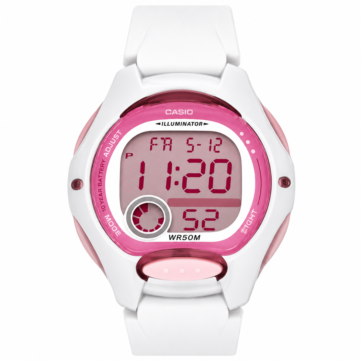 Reloj de Niña Rosado Casio Digital Lw-200-7Avdf