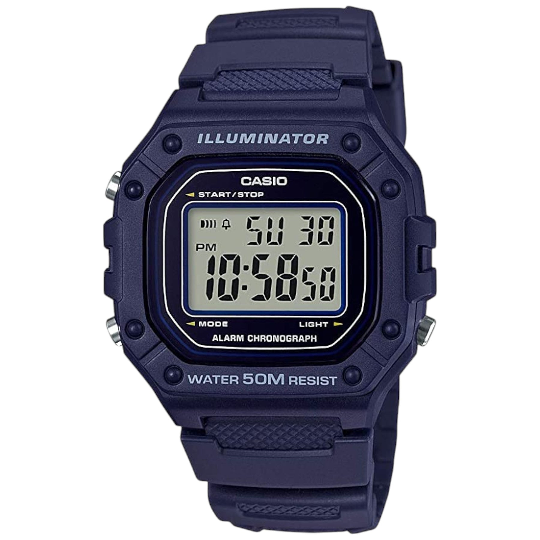 Reloj Casio Hombre W-218H-2Avdf Blue Edition